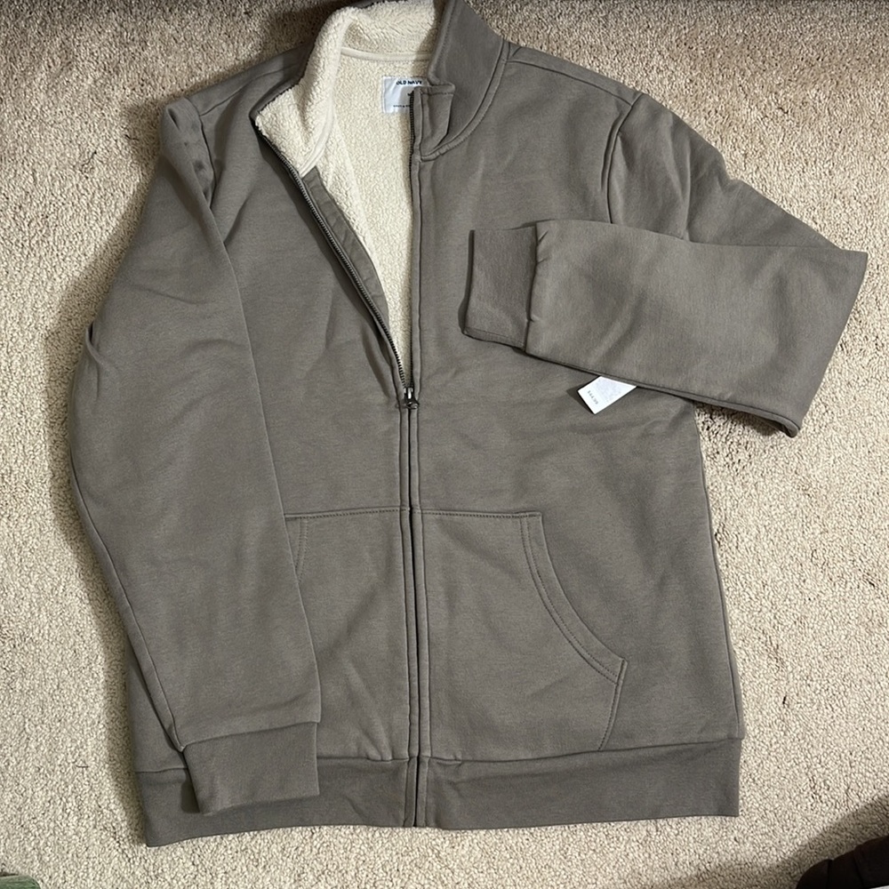 Old navy sherp lined hoodie